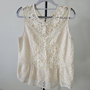 Tiny.  Blouse. Size L. Color: Cream or ivory